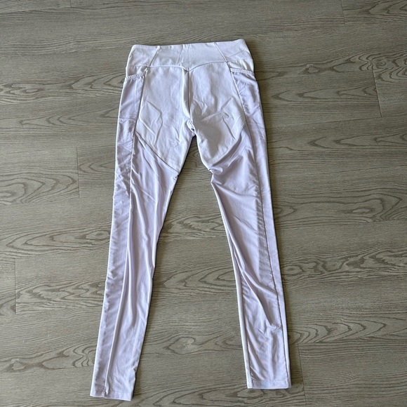 Gymshark Purple Leggings w/ Pockets and Mesh Detailing - Picture 5 of 6